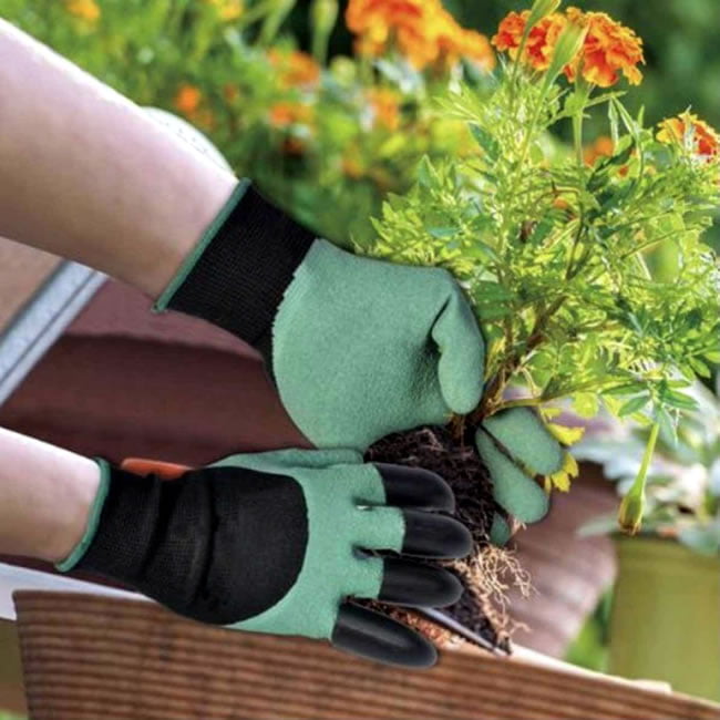 Luva para Jardinagem - Garden Genie Gloves